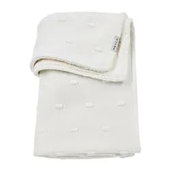 Meyco Deka Knots Teddy fleece - Off white