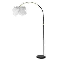 Mauro Ferretti Stojací lampa Plure 180 cm bílá/černá