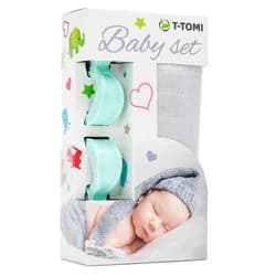 T-TOMI BABY SET - Grey