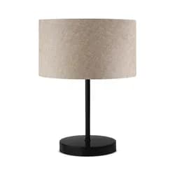 Opviq Stolní lampa Barabas béžová/černá