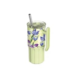 Quokka Nerezový termohrnek s brčkem Umi Green Tea 720 ml