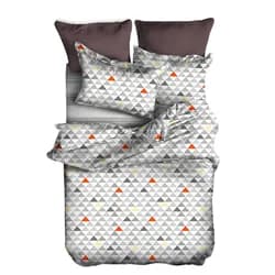 Povlečení z mikrovlákna DecoKing Basic Fizzy, velikost 155x220+80x80*1