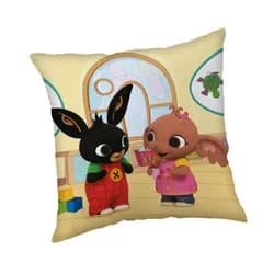 Jerry Fabrics Dekorační polštářek 40x40 cm - Zajíček Bing 051