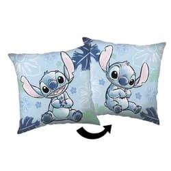 Jerry Fabrics Dekorační polštářek 40x40 cm - Lilo and Stitch "Blue"