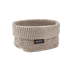 Hačkovaný košík 9x15 cm Blomus TELA - krémový