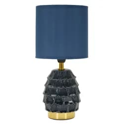 Mauro Ferretti Stolní lampa Pigny 30,5 cm modrá
