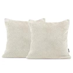 Povlak na polštář DecoKing HENRY 2 kusy béžový, velikost 45x45*2