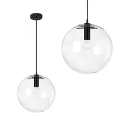 Stropní svítidlo TooLight Lassi 25 cm černá
