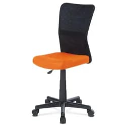 Autronic Kancelářská židle KA-2325 ORA - Sedák oranžový