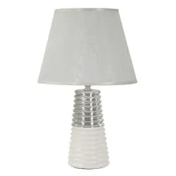 Mauro Ferretti Stolní lampa Candela 41 cm stříbrná