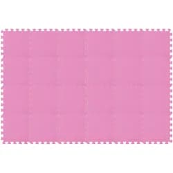 Rialto Baby Hrací podložka puzzle Pink 180x120cm