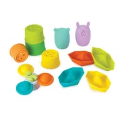 Infantino Sada hraček do koupele Spin, Squirt & Sail
