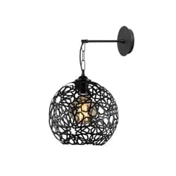 Opviq Nástěnná lampa Fellini I černá