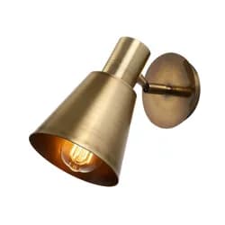 Opviq Nástěnná lampa Kem I zlatá