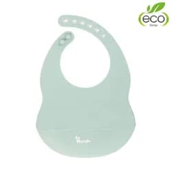 Bo Jungle silikonový bryndák - Pastel Blue