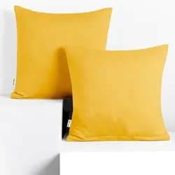 Sada 2 povlaků na polštář Decoking Terro oranžová, velikost 80x80*2
