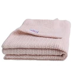 Babymatex Pletená deka LILI 75x100 cm - Světle růžová