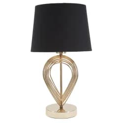 Mauro Ferretti Stolní lampa Maxt 44 cm černo-zlatá