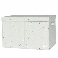 3 SPROUTS Truhla na hračky Recycled Terrazzo/Green