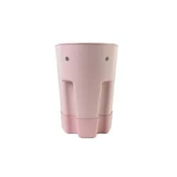 SHNUGGLE Ellie Úložný košík na hračky do vany Blush Pink