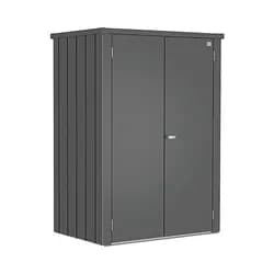 Biohort Skříňka na terasu BIOHORT Romeo L high 132 x 87 x 181 cm (tmavě šedá metalíza)