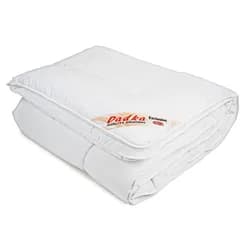 Dadka Celoroční prošívaná antibakteriální přikrývka do postýlky Dadka EXCLUSIVE SILVER z dutého vlákna, bílá, 90x130cm, 1000g