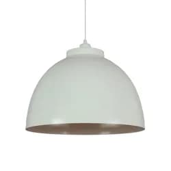 Krémové závěsné kovové světlo Capri - Ø 32*22 cm Collectione