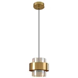TooLight Závěsná lampa La Belle XXXIV zlatá