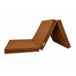 e-matrace.com Skládací matrace pro hosty 8 cm 150x195 cm, světle hnědá (1000)