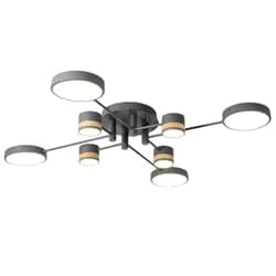 TooLight Stropní LED svítidlo na dálkové ovládání Lorein II šedé