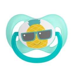 Canpol babies Dudlík 0-6m silikonový symetrický SO COOL tyrkysový