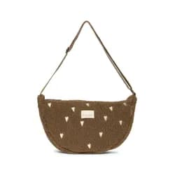 Studio Noos Teddy Hearts Adult FANNY kabelka Brown Hearts
