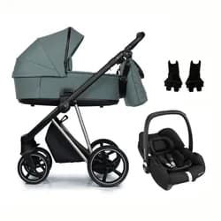 Roan Ivi + Maxi-Cosi Cabriofix i-Size vč. adaptérů - Pine Green