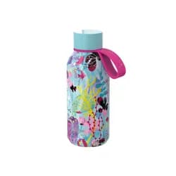 Quokka Nerezová termoláhev Solid Kids s poutkem Underwater 330 ml