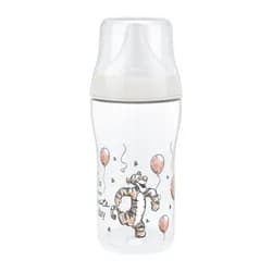 NUK Perfect Match láhev s kontrolou teploty Disney Oslík 260 ml MIX