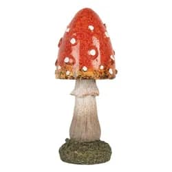 Dekorace figurka houba muchomůrka - Ø 5*12 cm Clayre & Eef