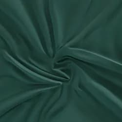 Kvalitex Saténové prostěradlo s gumou tmavě zelená, 100 x 200 cm