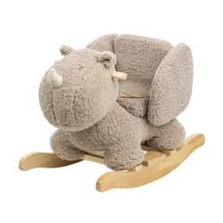 Nattou Houpačka Teddy plyš nosorožec taupe 10m+ - NATTOU Houpačka Teddy plyš nosorožec taupe 10m+