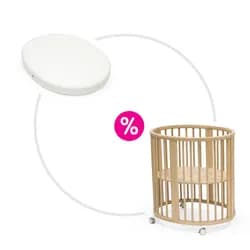 STOKKE® Sleepi™ Mini V3 + ZDARMA matrace - Natural