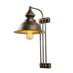 Opviq Nástěnná lampa Saglam III mosaz