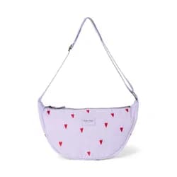 Studio Noos Puffy Adult FANNY kabelka Purple Hearts
