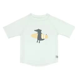Lässig Splash Short Sleeve Rashguard crocodile sea foam 13-18 mo.