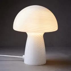 FUNGI TOWN Stolní lampa - bílá
