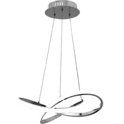TooLight Stropní svítidlo Ring LED stříbrné