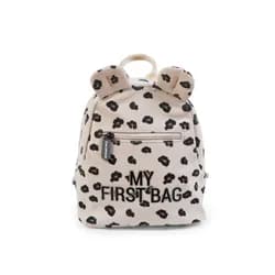 Childhome Dětský batoh My First Bag Canvas Leopard