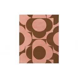 BRINK & CAMPMAN - Koberec ORLA KIELY PRISM FLOWER PINK/TERRACOTTA