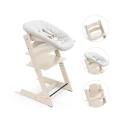 STOKKE® Tripp Trapp® + novorozenecká sada + Baby set zvýhodněná sada - Vanilla White