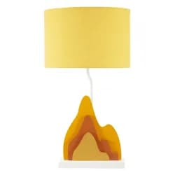 Mauro Ferretti Stolní lampa Color A 57 cm žluto-oranžová