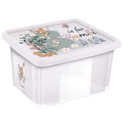 KEEEPER Úložný box s víkem 15l "Bambi" - Transparent