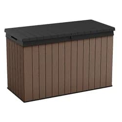 Plastový úložný box  662 L (hnědý)